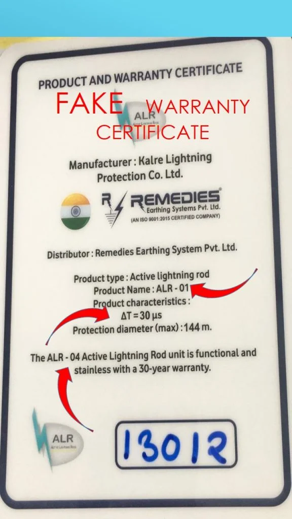Fake Certificate 1