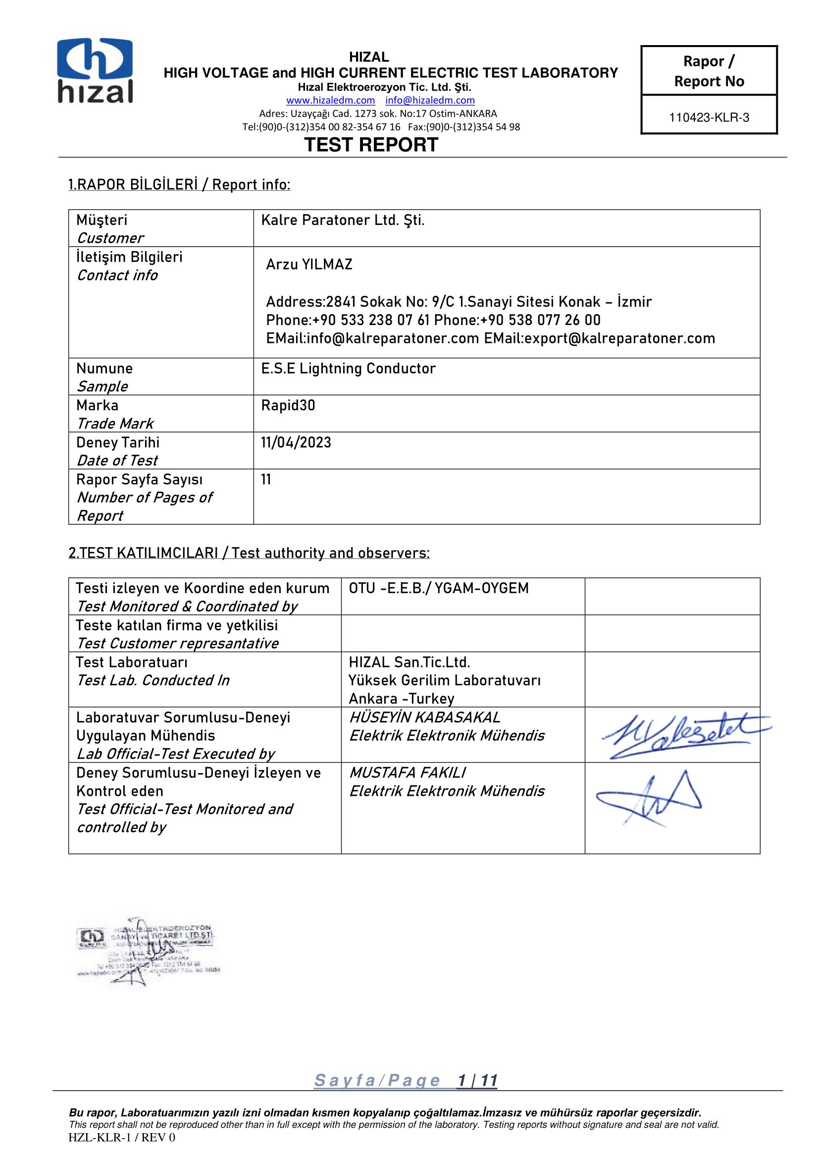 Technical Document 15
